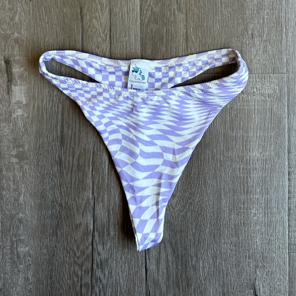iHeartRaves Alice in wonderland collection high rise thong bottoms